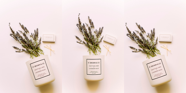 Gift Guide Pairings: Egyptian Linen + Lavender Buds