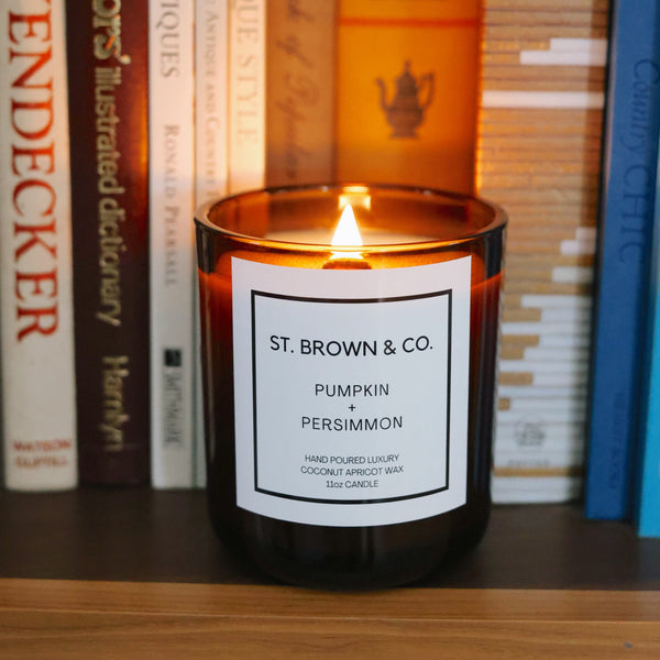 Pumpkin + Persimmon 11oz Candle