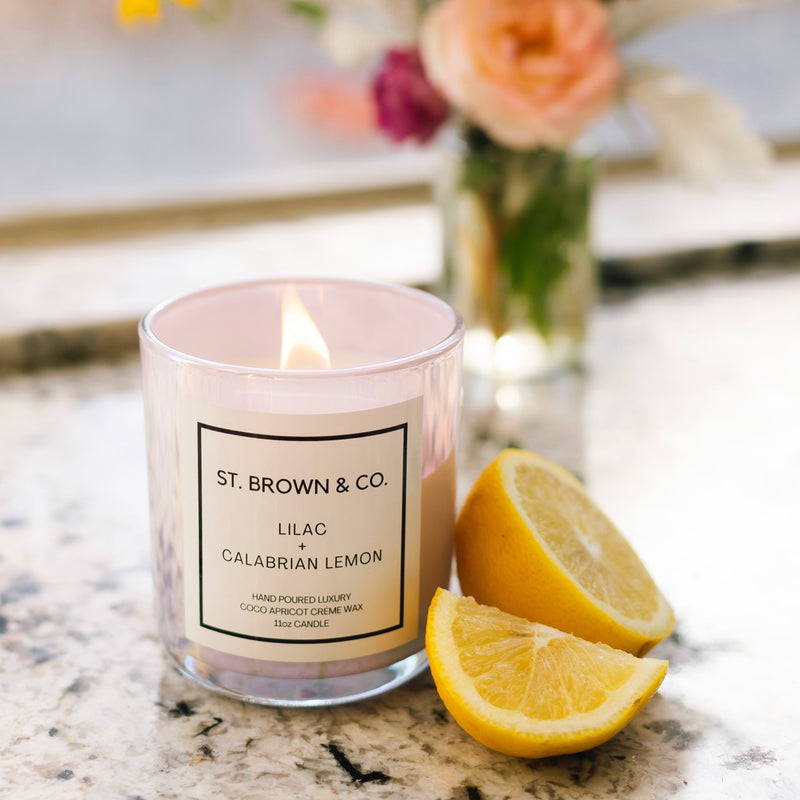 Lilac + Calabrian Lemon 11oz Candle